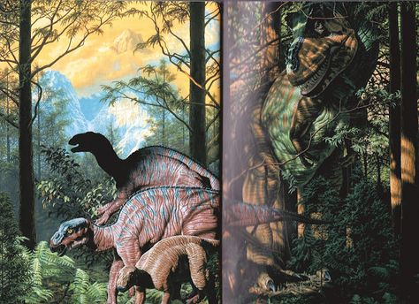 Love in the Time of Chasmosaurs: Vintage Dinosaur Art: Dinosaurs, National Geographic, January 1993 Nature, Dinosaurs, Reptiles, Dinosaur Illustration, Friends Photo, Dinosaur Art, White Star, Digimon, National Geographic