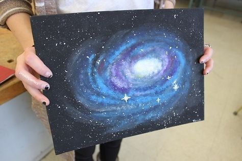 Illustrations Art, Galaxy Painting, Galaxy Art, Zodiac Art, Art Party, Space Art, Painting Tutorial, Cool Artwork, Diy Painting