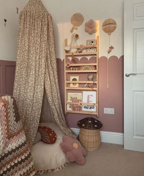 Decorating Toddler Girls Room, Kids Rooms Inspo, Toddler Bedroom Girl, Big Girl Bedrooms, Toddler Girl Room, Kids Bedroom Inspiration, Toddler Room Decor, Baby Room Inspiration, Nursery Room Inspiration