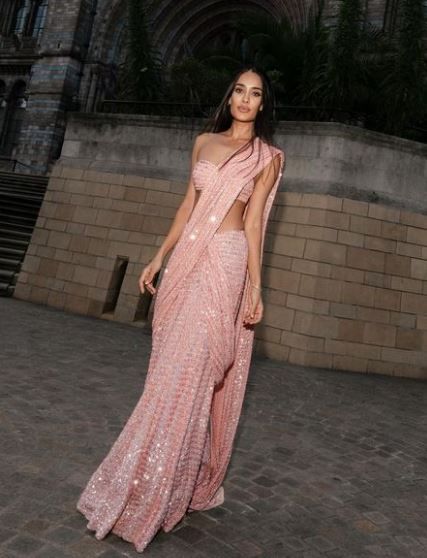 Haute Couture, Designer Indian Wear, Lisa Haydon, Arpita Mehta, Delayed Gratification, Trendy Outfits Indian, Fancy Sarees Party Wear, Modern Saree, Traditional Indian Dress