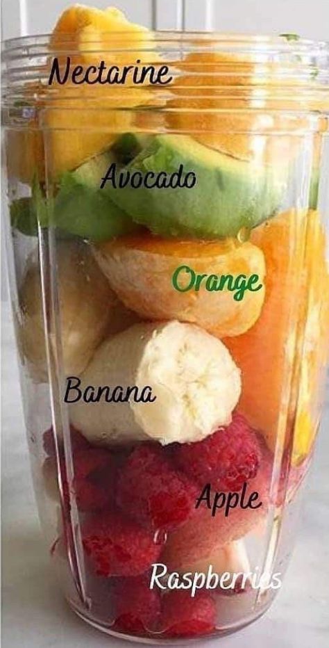 Nutri Bullet Smoothies, Healthy Juice Drinks, Fruit Smoothie Recipes Healthy, Healthy Food Menu, Smoothie Recipes Healthy Breakfast, Healthy Food Inspiration, Healthy Drinks Smoothies, Healthy Food Dishes, Healthy Juice Recipes