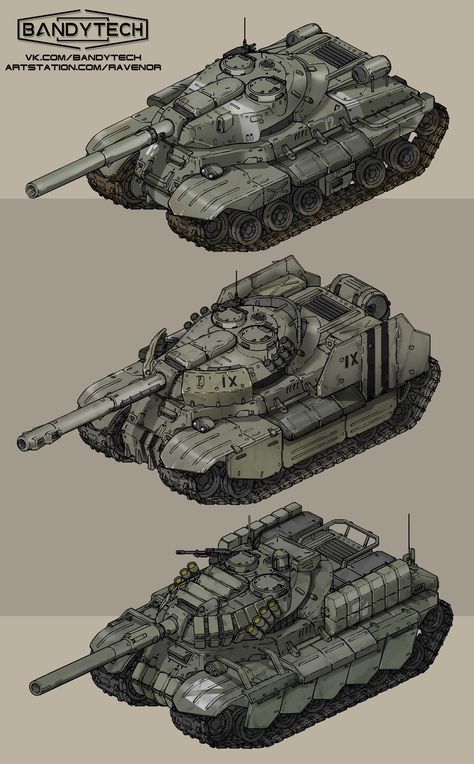 ArtStation - Tank and mods Sci Fi Tanks Concept Art, Scifi Tank, Cyberpunk Tank, Tank Concept Art, Futuristic Tank, Tank Concept, Mecha Tanks, Dieselpunk Vehicles, Tanks Modern