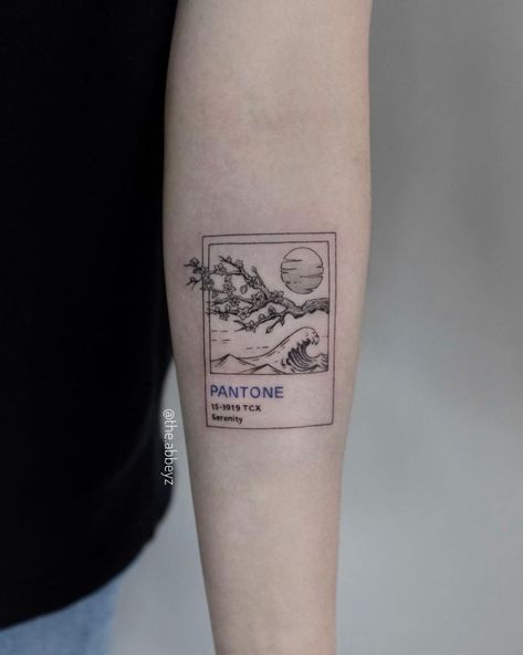 Renaissance Tattoo Red Deer Pantone Tattoo, Simple Unique Tattoos, Square Tattoo, Tattoos 2024, Linework Tattoo, Tattoo Red, Lotus Tattoo Design, Scale Tattoo, Clever Tattoos