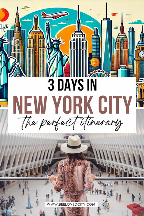 3 days in New York City | NYC travel itinerary | New York City travel guide | Things to do in NYC in 3 days | What to do in NYC in 3 days | New York city travel itinerary | Itinerary for 3 days in NYC | nyc travel essentials | NYC travel tips New York City Trip Itinerary, A Weekend In Nyc, New York Weekend Itinerary, New York 4 Day Itinerary, 3 Day New York City Itinerary, New York 3 Day Itinerary, New York City Travel Guide, Nyc Itinerary 3 Day, 3 Days In New York City