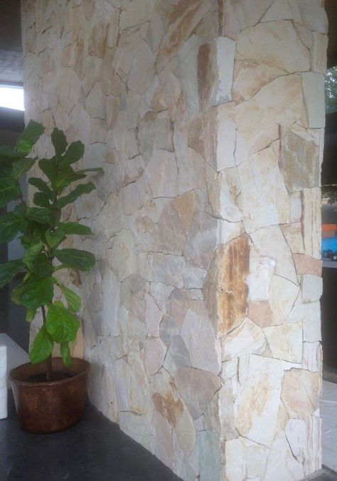 Sandstone Feature Wall, Cobblestone Wall Interior, Cladding Stone Wall, Indoor Stone Wall, Stone Wall Decoration, Feature Column, Wall Cladding Stone, Stone Wall Tiles, Cladding Stone