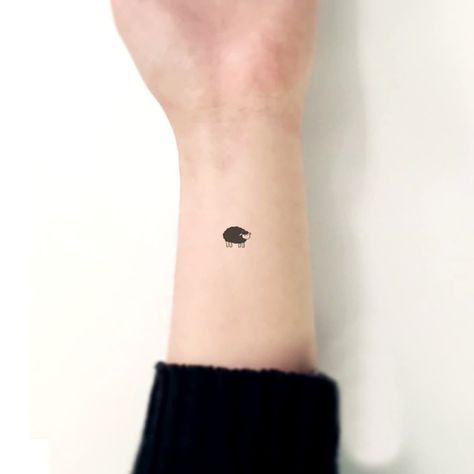 This Tattooing item by littletattoos has 164 favorites from Etsy shoppers. Ships from Spain. Listed on 27 Feb, 2024 Tiny Black Sheep Tattoo, Small Sheep Tattoo, Black Sheep Tattoo Ideas, Norway Tattoo, Black Sheep Tattoo, Sheep Tattoo, Side Neck Tattoo, Tattoos Pinterest, Semicolon Tattoo