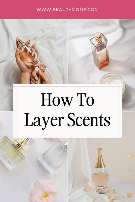 Layering fragrances also means creating a unique, personal scent, which can be fun if everything goes well. If the notes don’t necessarily match, it can be less fun for the nose, haha. Again, no worries because in today’s post, I’m going to share how to layer scents like a pro! How To Mix Perfume, How To Layer Body Scents, Layering Vanilla Scent, How To Layer Perfume And Lotion, Eilish Perfume Layering, Layering Scents Fragrance, How To Layer Scents, Scent Layering Combo, Mixing Perfumes