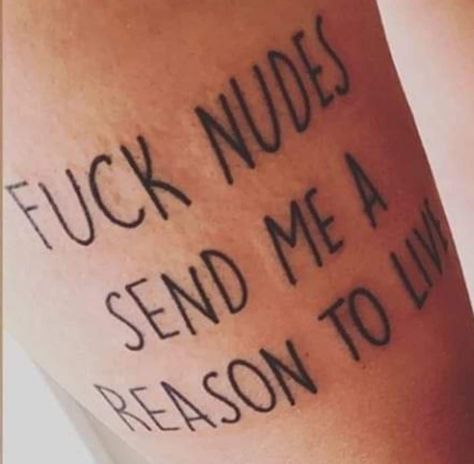 Self Haterade Tattoo, Dark Sense Of Humor Tattoos, Most Hated Tattoo, Insecurity Tattoo, Insecurities Tattoo, Bad Habits Tattoo, Unholy Tattoo, Feminine Rage Tattoo, Depersonalisation Tattoo