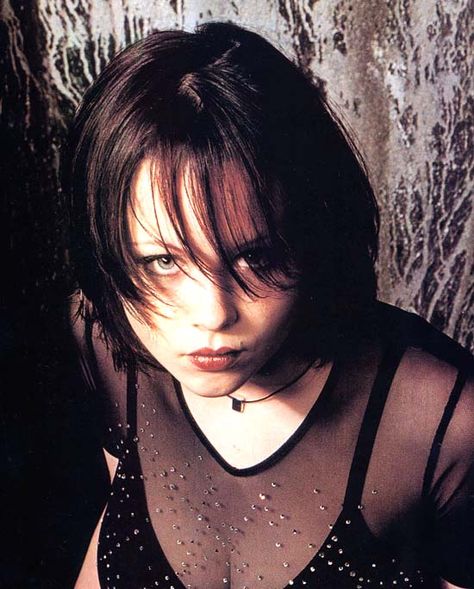 She looks all Gothic and seductive and dangerous, but underneath it is that same… Thora Birch, Art Haus, Christine And The Queens, Details Magazine, Ghost World, Teen Witch, Star Magazine, Spider Girl, Walt Disney Pictures