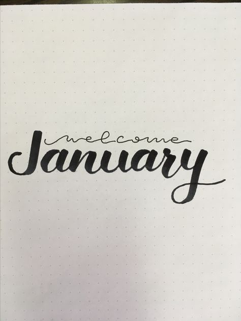 Handlettering for fun and Passion...welcome january! The first month of the Year! January In Calligraphy, January Lettering Fonts, January Hand Lettering, January Handlettering, January In Cursive, January Font Hand Lettering, January Calligraphy, January Font, Easy Fonts To Write