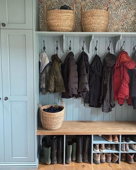 Boot Room Utility, Utility Room Designs, Vstupná Hala, Mudroom Remodel, Entry Closet, Mud Room Entry, Professional Organizing, Mudroom Entryway, Mudroom Decor