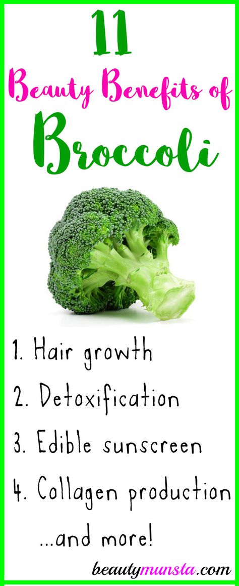 11 Brilliant Beauty Benefits of Broccoli Brocolli Benefits, Health Benefits Of Broccoli, Herb Benefits, Broccoli Health Benefits, Botox Wrinkles, Natural Beauty Hacks, Broccoli Benefits, Raw Broccoli, Fruit And Vegetable Storage