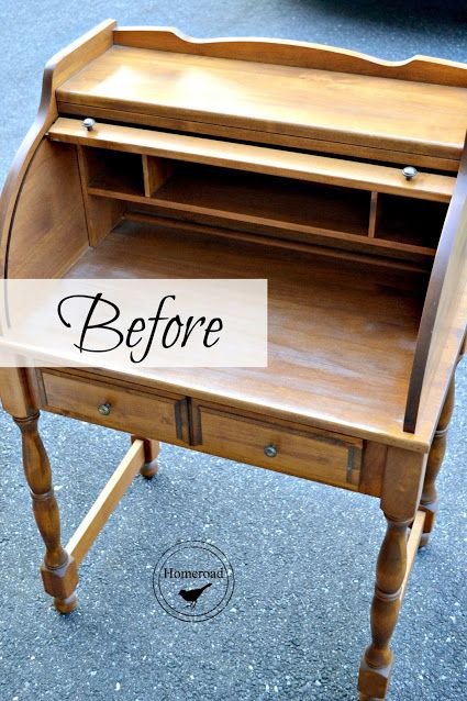 Rolltop Desk Makeover, Small Roll Top Desk, Small Antique Desk, Dresser Projects, Desk Upcycle, Secretary Desk Makeover, Rolltop Desk, Diy Corner Desk, Jewellery Tools