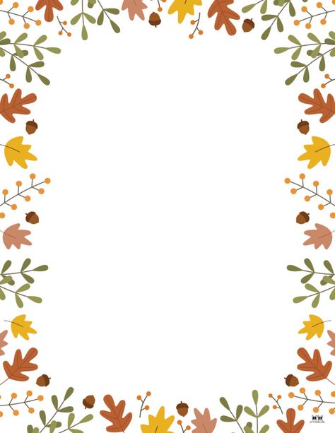 Choose from 41 unique and FREE Thanksgiving borders and frames for every paper use imaginable during the month of November. Print from home! Thanksgiving Borders And Frames, Autumn Border Frame, Thanksgiving Borders Free Printable, Fall Borders Free Printable, Border Templates Printable Free, Free Borders And Frames, November Template, Thanksgiving Border, November Backgrounds