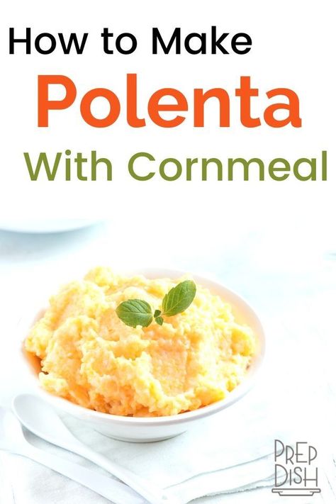 Wondering how to make polenta from cornmeal? Follow this easy polenta recipe and tips for delicious, creamy polenta every time! #polentarecipe #howtomakepolenta #polentafromcornmeal #easyhomemeadepolenta Homemade Polenta, Easy Polenta, Cornmeal Polenta, Gluten Free Side Dish, Gluten Free Side, Cornmeal Recipes, Gluten Free Soup Recipes Glutenfree, Polenta Recipe, Gluten Free Recipes For Kids