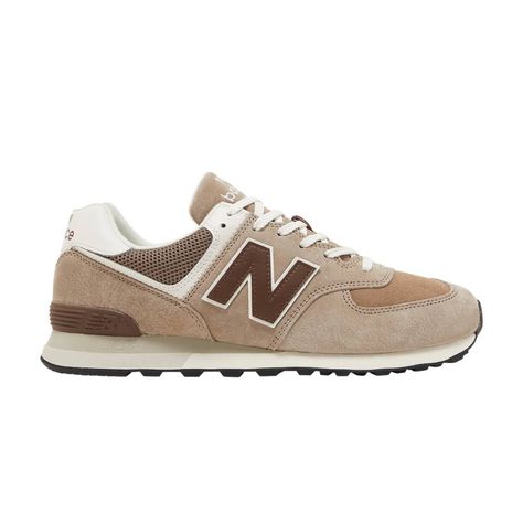 Brown Tennis Shoes Outfit, Brown New Balance Outfit, Tan New Balance Shoes, Brown New Balance Shoes, Chocolate Girl Aesthetic, New Balance 574 Brown, Brown Tennis Shoes, Brown Sneakers Women, Brown Tennis