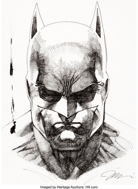 Batman Sign, Jim Lee Batman, Batman Illustration, Jim Lee Art, Batman Dc Comics, Batman Toys, Black And White Comics, Batman Artwork, Batman Dc