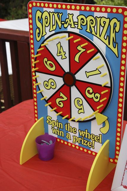 Charlie's Carnival Party | CatchMyParty.com Incentive Ideas, Ar Ideas, Carnival Party Games, Diy Carnival Games, Backyard Carnival, Carnival Games For Kids, Fall Carnival, Diy Carnival, Carnival Birthday Party