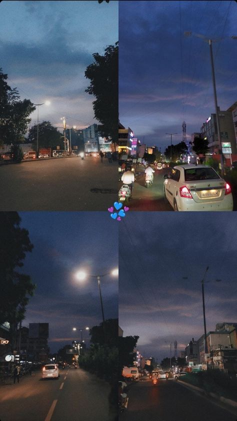 Indore Night Snap, Night Vibes Snap, Fake Story Instagram Night, Fake Insta Story Night, Night Snap Ideas, Fake Pictures For Instagram, Night Out Snap, Evening Snap, Night Snaps