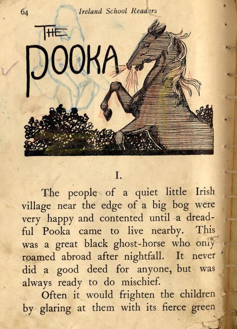 Celtic Mythology Creatures, Puca Mythology, Irish Mythology Art, British Mythology Creatures, Irish Mythical Creatures, Faerie Folklore, Celtic Folklore Creatures, European Folklore Creatures, Bardic Inspiration