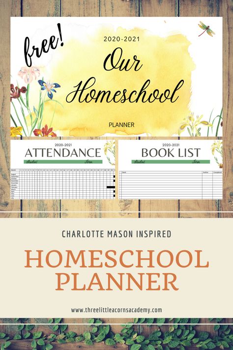 Free Charlotte Mason Inspired Homeschool Planner 2020-2021 Free Charlotte Mason, Charlotte Mason Planner, Free Homeschool Planner, Thanksgiving Menu Planner, Homeschool Tools, Curriculum Lesson Plans, Free Homeschool Curriculum, Charlotte Mason Homeschool, Teacher Lesson Planner