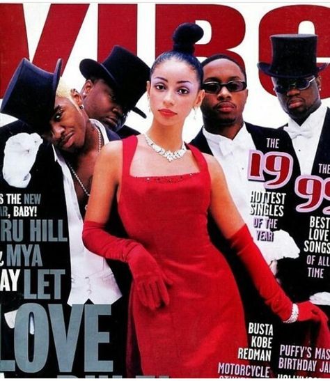 Vibe: Dru Hill & Maya, 1999 Mya Harrison, 90s Rnb, Dru Hill, Vibe Magazine, Hip Hop Classics, Black Magazine, 90s Hip Hop Fashion, Toni Braxton, Hip Hop And R&b