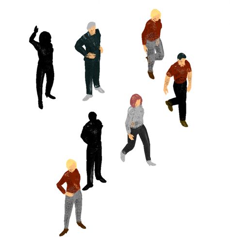 people blocks 3d layout file in autocad format Isometric People, Drawing Details, Block Layout, Drawing Block, Folded Hands, People Figures, Different Poses, Cad Blocks, Autocad Drawing