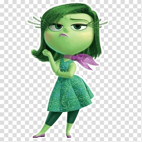 Joy Inside Out Aesthetic, Disgust Emotion, Disgust Inside Out, Anger Drawing, Inside Out Disgust, Disgusted Inside Out, Dolls Film, Fear Inside Out, Animated Fonts