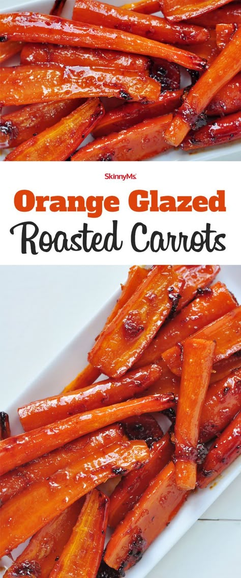 Carrots Recipe Healthy, Glazed Roasted Carrots, Vegetable Dishes Recipes, Ms Recipes, Recipes Sides, Roasted Carrots Recipe, Carrots Recipe, Coquille Saint Jacques, Glazed Carrots