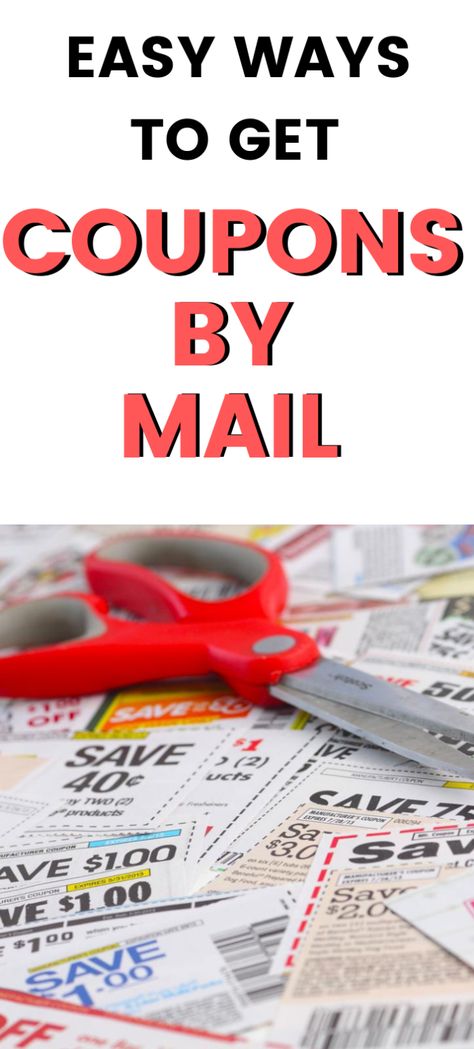 Many companies are willing to send you free coupons by mail. This list of easy ways to get coupons in the mail will help you save a lot of money. Where To Get Coupons, Free Printable Grocery Coupons, Coupon Hacks, Free Coupons Online, How To Start Couponing, Best Coupon Sites, Free Coupons By Mail, Get Free Stuff Online, Couponing For Beginners