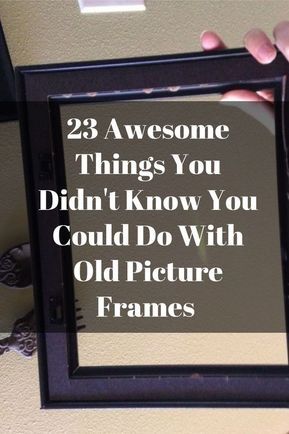 Repurpose Picture Frames, Empty Picture Frames, Jul Diy, Plain Frames, Picture Frame Crafts, Empty Frames, Old Picture Frames, Frame Diy, Picture Frame Decor