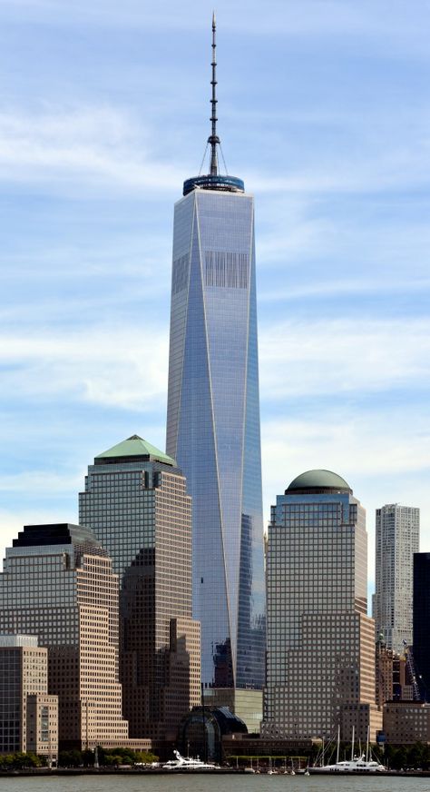 13 New Buildings Join the World’s 100 Tallest List in Record-Breaking Year World Trade Center Nyc, Freedom Tower, Urban Habitat, Voyage New York, One World Trade Center, Skyscraper Architecture, New York City Travel, Trade Centre, Lower Manhattan