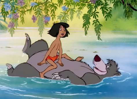 Mogli Jungle Book, Baloo Jungle Book, Jungle Book Birthday, Jungle Book Characters, Jungle Book 1967, Disney Jungle Book, Animation Photo, Disney Icon, Jungle Book Disney