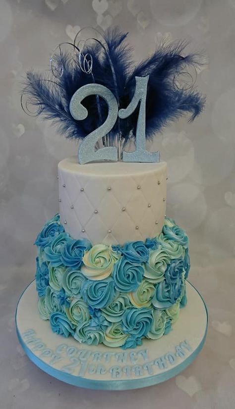 ladies 2 tier 21st birthday cake Birthday, Cake, Birthday Cakes, 2 Tier 21st Birthday Cake, 21st Birthday Cakes, 21st Birthday Cake, Cakes For Women, 21st Birthday, Birthday Cake