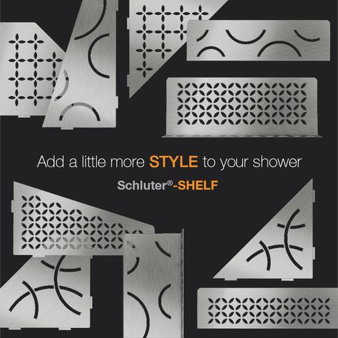 Schluter Shower, Shower Bench, House Tiles, Instagram Style, Shower Systems, A Shelf, Shower Tile, North America, Shelves