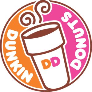 Dunkin Donuts Logo Vector (.EPS) Free Download Dunkin Donuts Logo, Dunkin Dounuts, Donuts Logo, Dunkin Donut, Dunkin Donuts Iced Coffee, Donut Logo, Donut Vector, Vinyl Bumper Stickers, Coffee Logo