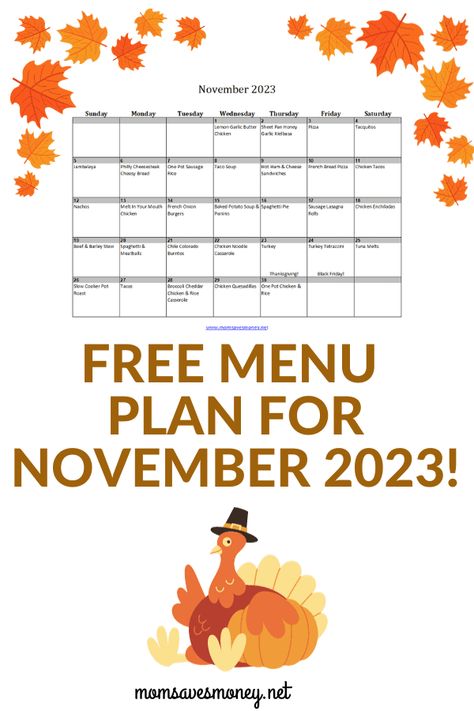 2023 Meal Plan, Family Meal Calendar, Meal Plan Calendar, Weekly Meal Plan Family, Menu Planning Printable, Plan Calendar, Easy Meal Plan, Meal Calendar, Monthly Meal Planning