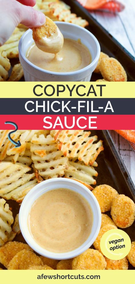 Recipe Copycat, Copycat Chick Fil A, Chick Fil A Sauce, Vegetarian Barbecue, Copycat Restaurant Recipes, Emergency Preparation, Chick Fil A, Meatless Meals, Vegan Options