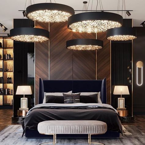 Luxe Bedroom, Modern Luxury Bedroom, Modern Bedroom Interior, Gold Bedroom, Luxury Bedroom Master, Bedroom Bed Design, Modern Bedroom Design, Small Room Bedroom, Master Bedrooms Decor