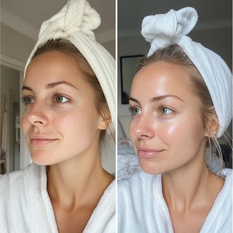 6 Weeks Transformation 🌟 Transform Your Glow with Ela De Pure Jojoba Oil! 🌟 Discover the secret to radiant, dewy skin with our 100% pure Jojoba Oil. Packed with vitamins and antioxidants, it deeply hydrates and balances your skin, promoting a luminous, healthy glow. Experience smoother texture, minimized pores, and a youthful, vibrant complexion with every drop. ✨ Embrace the natural beauty of your skin. Let Ela De Pure Jojoba Oil illuminate your true radiance! #ElaDePure #JojobaOil #Ski... Plump Skin Naturally, Products For Glowing Skin, Skin Transformation, Tighten Facial Skin, Toxic Skincare, For Glowing Skin, Skin Secrets, Dewy Skin, Glowy Skin