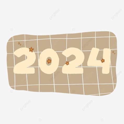 cute flower art font new year in 2024 2024 cute flowers new year png 2024 Drawing Number, 2024 Asthetic Number, 2024 Cute Font, 2024 Lettering Design Numbers, New Year Stickers 2023, 2024 Clipart, Png Flowers, Cute Flowers, New Year Png