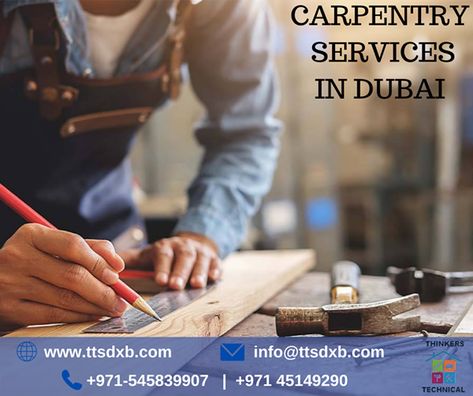 Are you looking for Carpentry Service in Dubai? If yes, then contact Thinkers Technical. They offer kitchens, cabinets, bathroom vanities service in Dubai. Give them a call or WhatsApp: +971-545839907. Carpentry Services, Kitchens Cabinets, Cabinets Bathroom, Ac Repair, Dubai Life, Dubai Mall, Home Maintenance, Bathroom Vanities, Carpentry