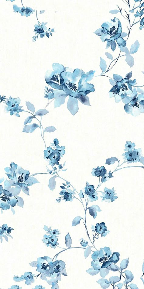 Blue Floral Wallpaper, Cute Summer Wallpapers, Summer Wallpapers, Phone Background, Pretty Wallpapers Backgrounds, Cute Backgrounds, Blue Wallpaper, Cute Wallpaper Backgrounds, Cute Wallpaper