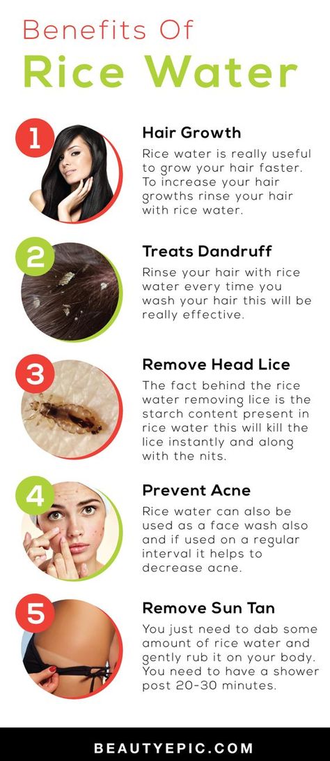 Rice Water For Skin, Water Benefits For Skin, Benefits Of Rice Water, Rice Water For Hair Growth, Rice Water Benefits, Rice Water For Hair, Water Hair Growth, Benefits Of Rice, Healthy Natural Hair Growth