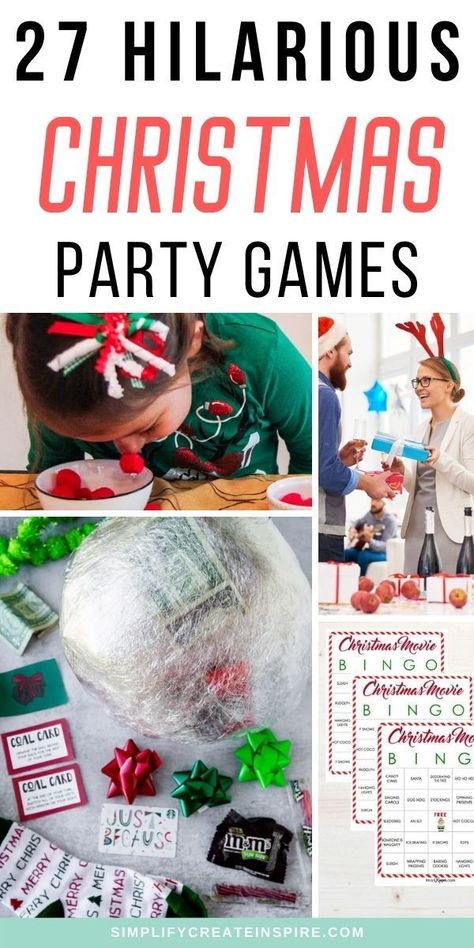 Natal, Family Christmas Party Games, Christmas Eve Games, Christmas Party Games For Groups, Fun Family Christmas Games, Christmas Games To Play, Christmas Party Games For Adults, Christmas Party Games For Kids, Christmas Gift Games