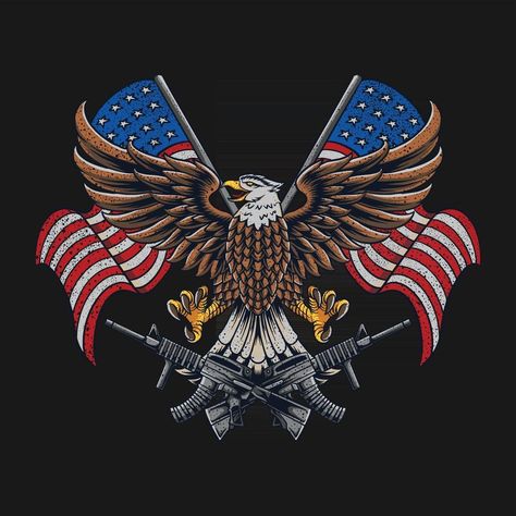 Kevin Hill, Star Wars Merch, Eagle Vector, Eagle Drawing, American Flag Eagle, Angels Logo, Eagle Design, Flag Vector, America Flag