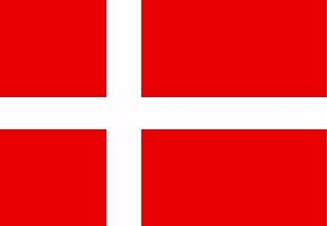 Flags, Symbols & Currency of Denmark - World Atlas European Day Of Languages, Denmark Flag, Different Flags, Countries And Flags, Names Of Christ, Port Of Spain, Flag Country, List Of Countries, Flags Of The World