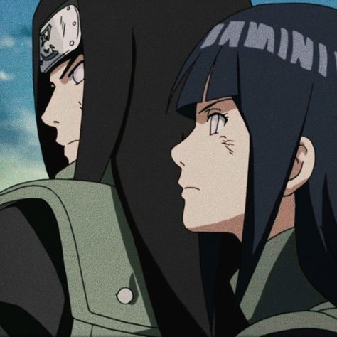 Neji And Hinata, Hinata Hyuga, Anime, Hair, Black