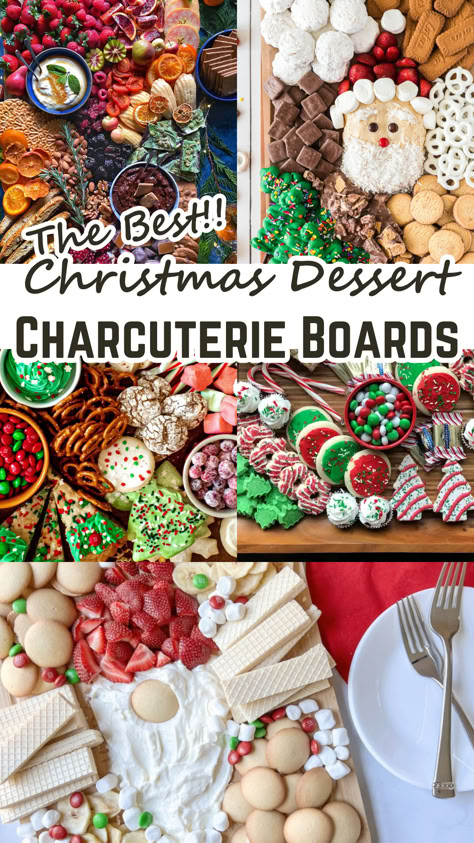 Welcome to a festive feast for the eyes and taste buds! As the holiday season approaches, indulge in the art of dessert presentation with our curated collection of Christmas dessert charcuterie boards. Elevate your holiday gatherings with these visually stunning and delicious spreads that are sure to be the centerpiece of any celebration. Christmas Treat Charcuterie Board Ideas, Dessert Board Charcuterie, Christmas Candy Charcuterie Boards, Christmas Dessert Chacutery Board Ideas, Italian Dessert Charcuterie Board, Christmas Dessert Charcuterie Boards, Christmas Tree Dessert Charcuterie Board, Holiday Sweet Charcuterie Board, Chex Mix Charcuterie Board