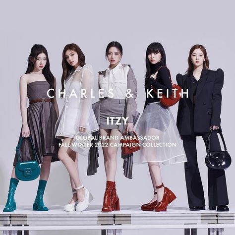 Charles Keith, Winter 2022, Global Brands, Brand Ambassador, Aesthetic Photo, Instagram Update, The Fall, Kpop Girls, Peplum Dress